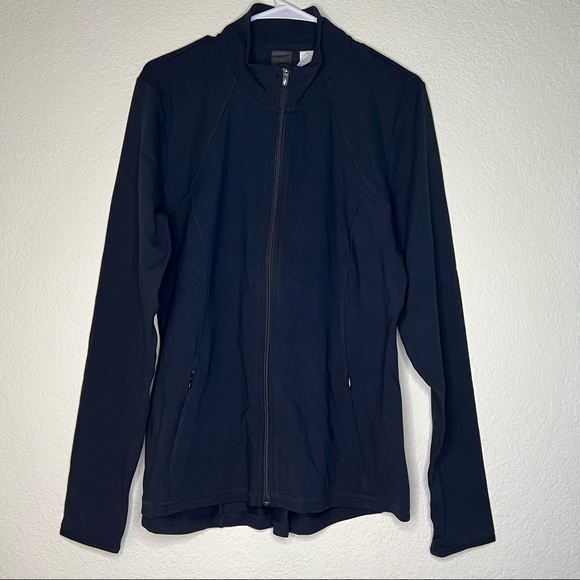 Skechers Women's GO Walk Yoga Jacket, Bold Black, XL - Picture 3 of 14